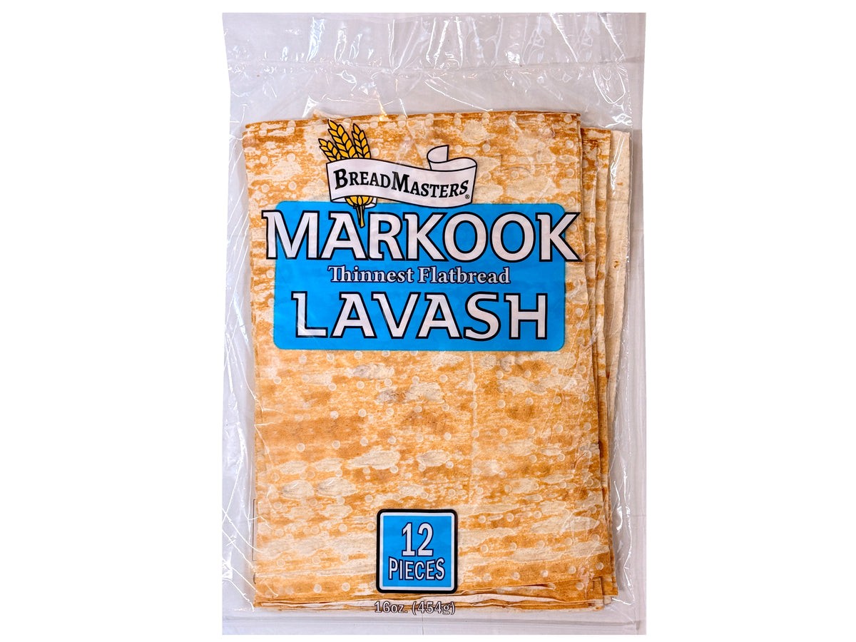 MARKOOK BREAD MASTERS LAVASH CUT 12 COUNT