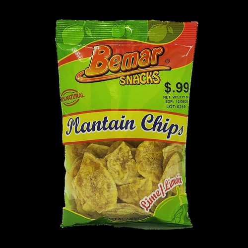 BEMAR PLANTAIN CHIPS 2.5 OZ