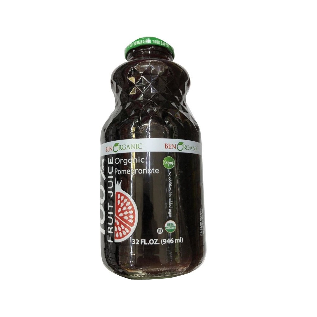 BEN ORG POMEGRANATE JUICE 946 ML