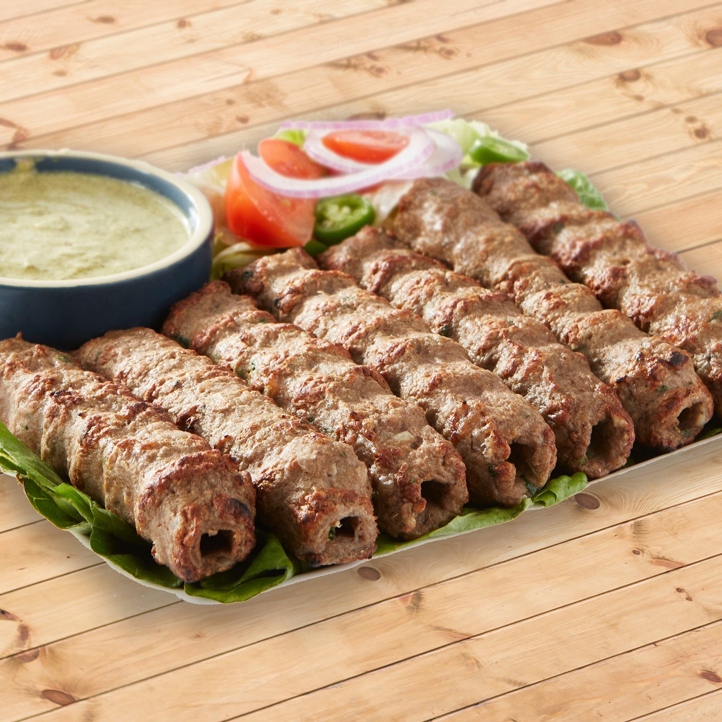 Colonel Beef Seekh Kababs