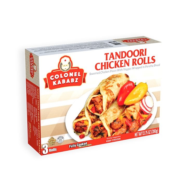 Colonel Chicken Tikka Wrap 390 GM
