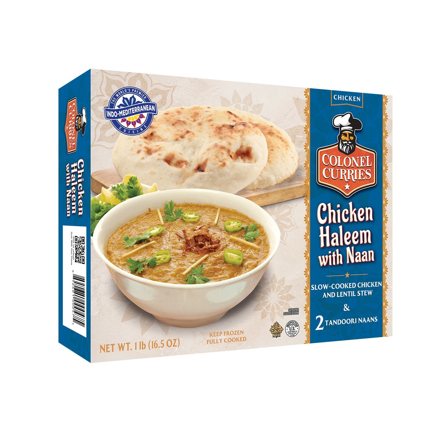 Colonel Curries Frozen Chicken Haleem With 16.5 OZ