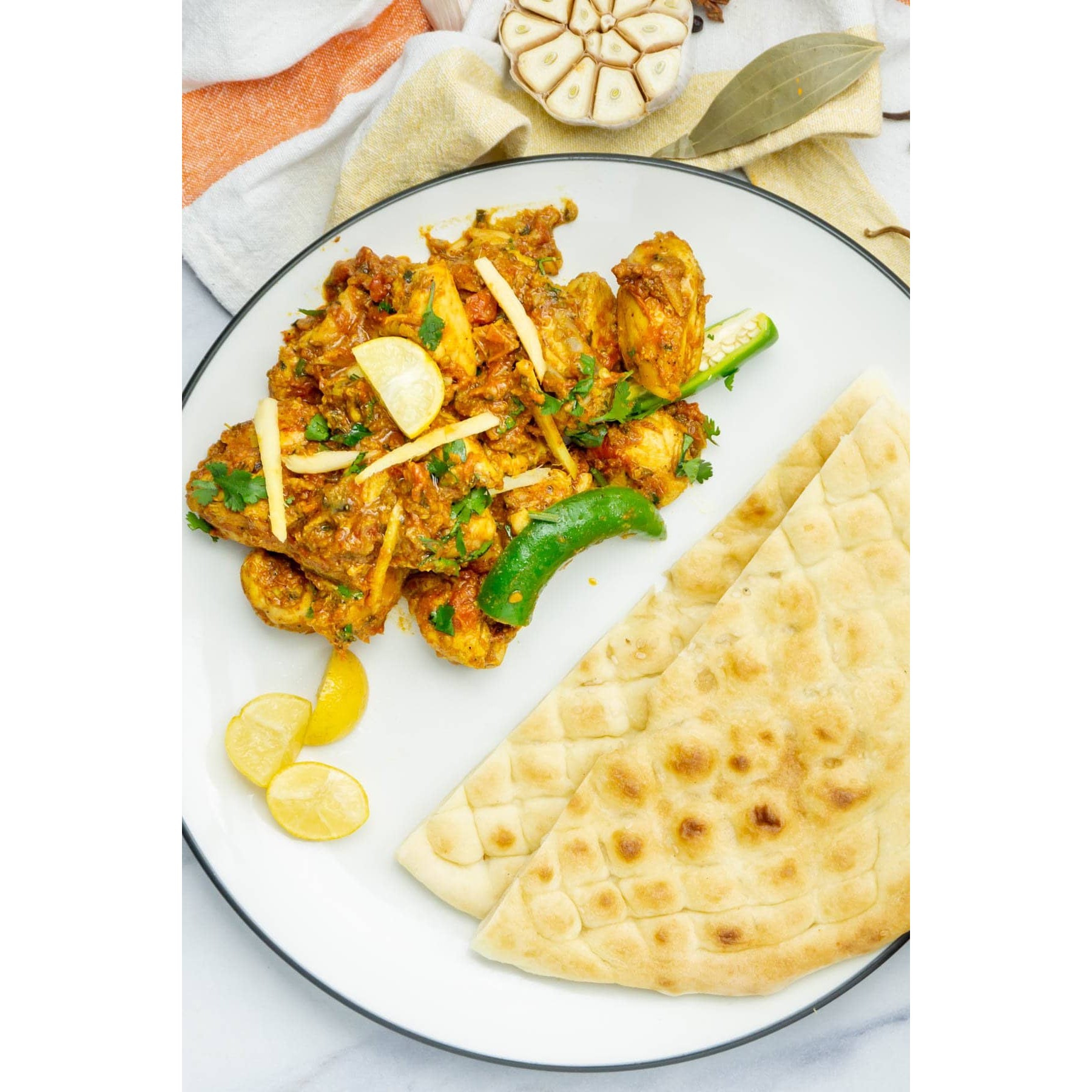 COLONEL CHICKEN KARAHI WITH NAAN 312 GM