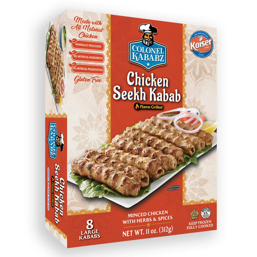 Colonel Kabaz Lamb Seekh Kababs 0.69 LBS