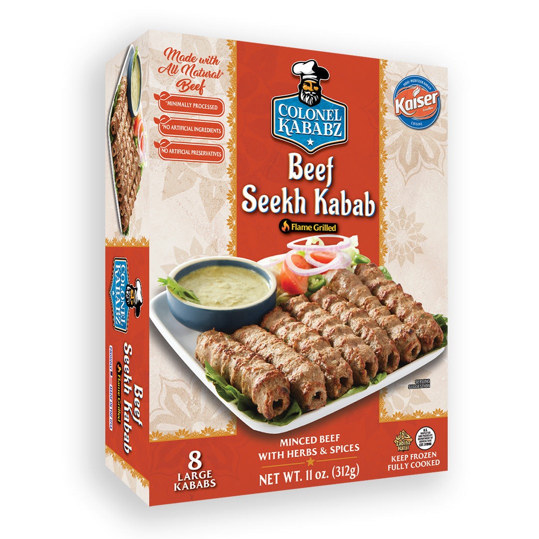 Colonel Beef Kabab 8 PCS