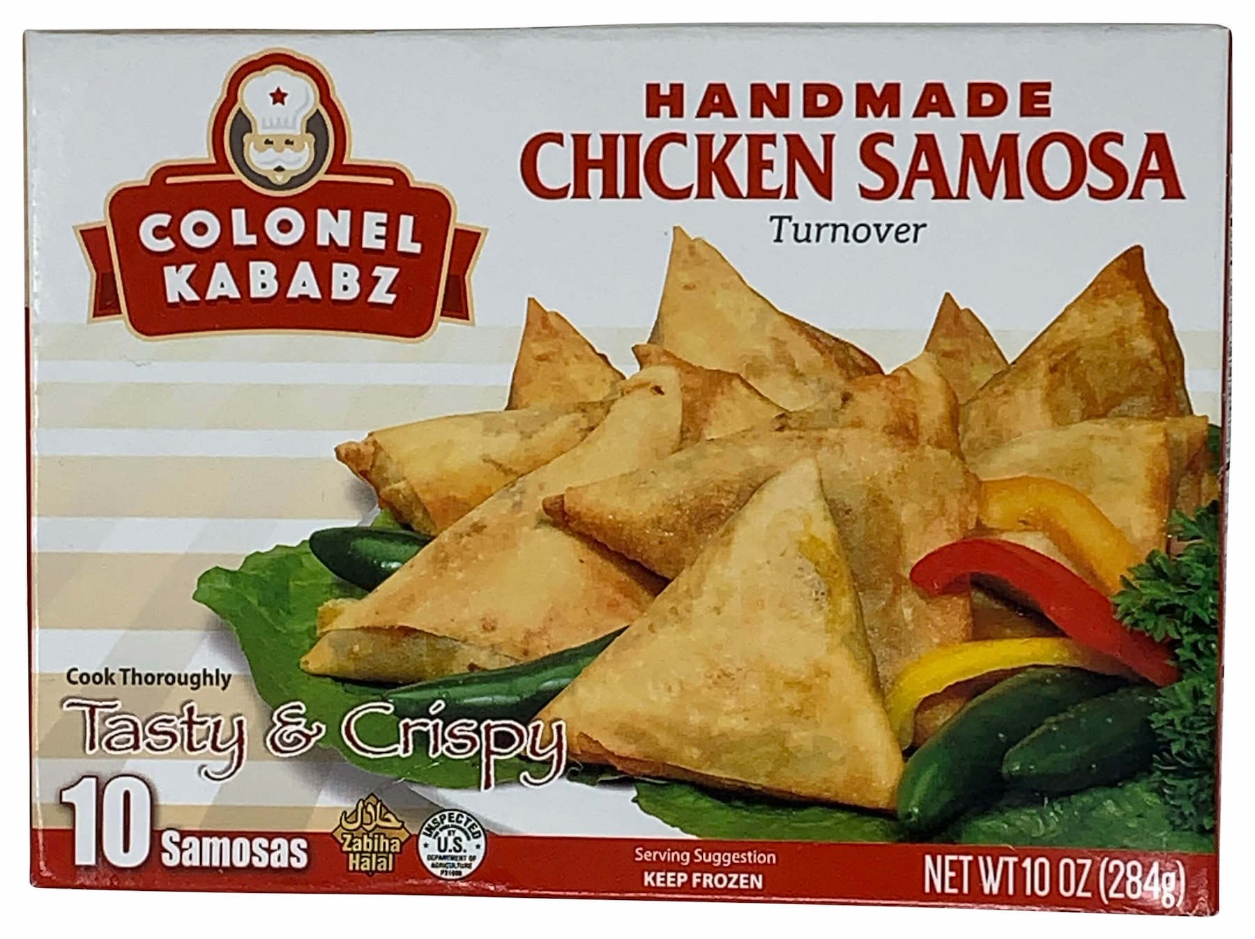 COLONEL CHIKEN SAMOSA 10 PCS