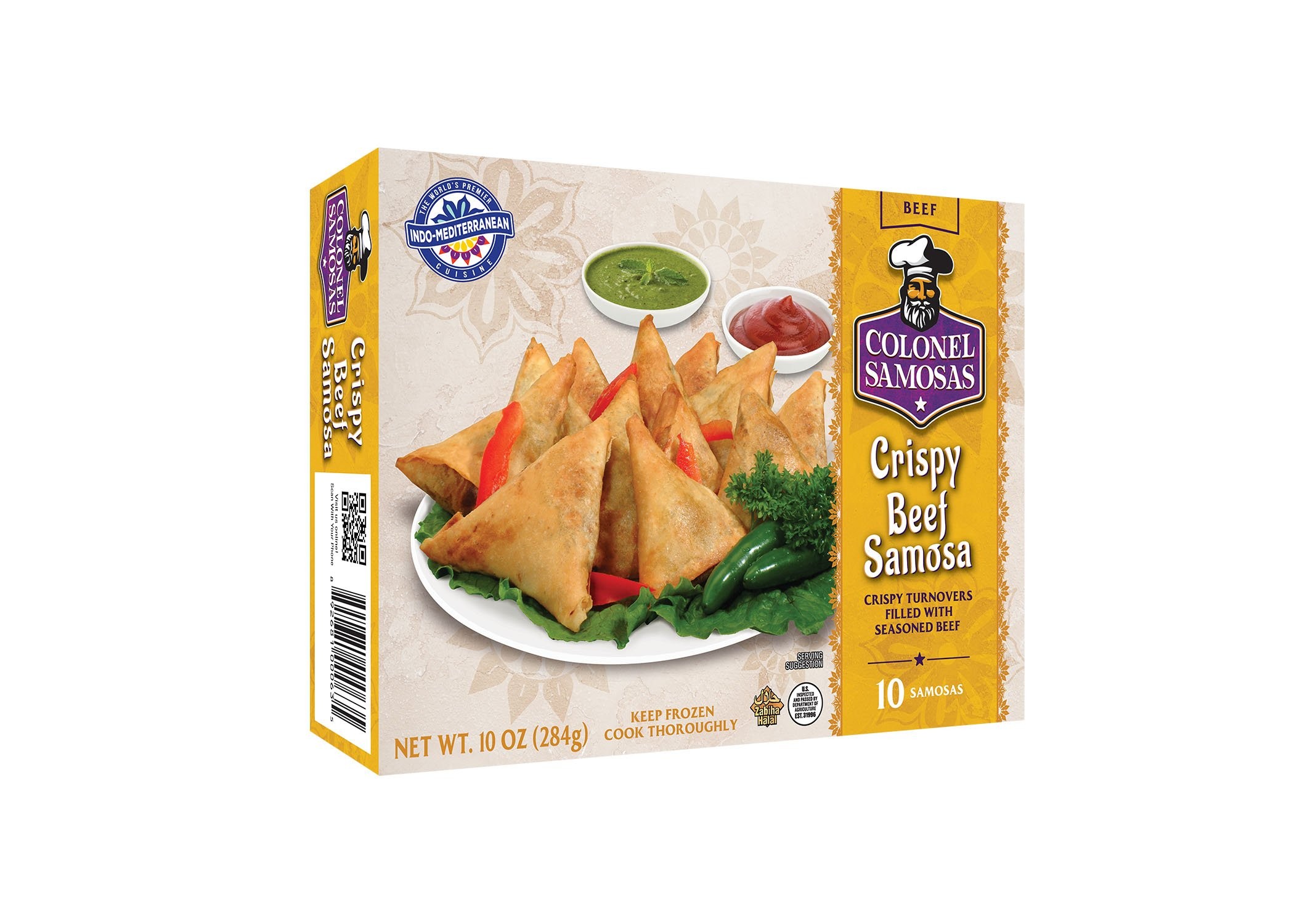COLONEL BEEF SAMOSA HAND MADE 284 GM