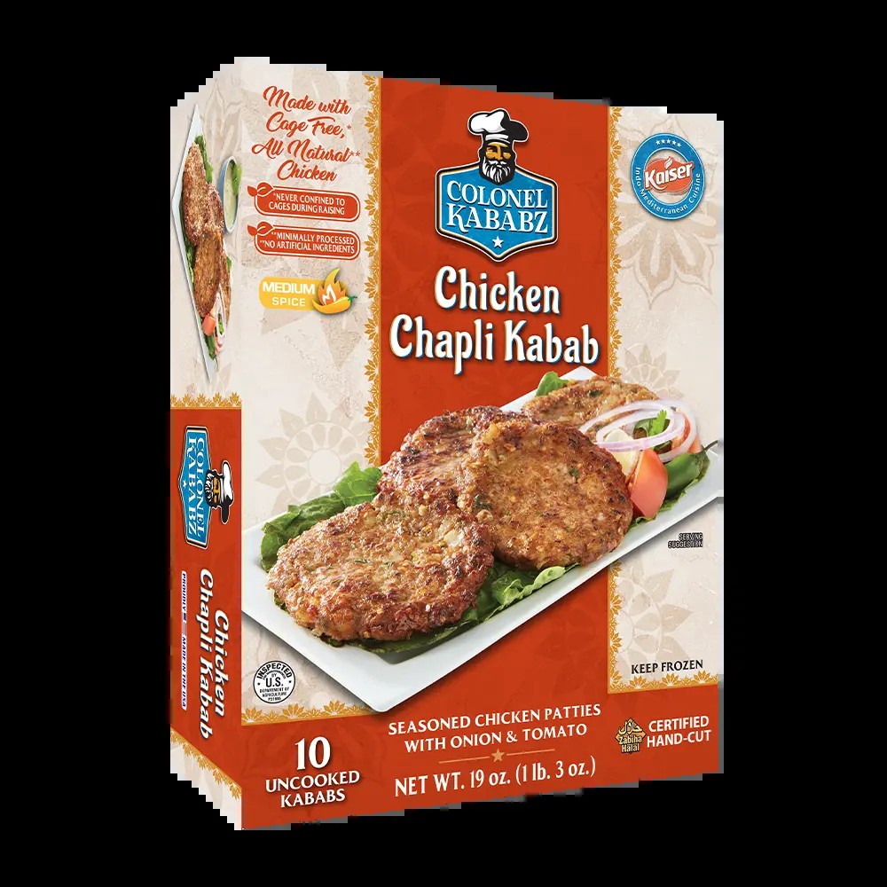 COLONEL CHICKEN CHAPLI KABAB 565 GM