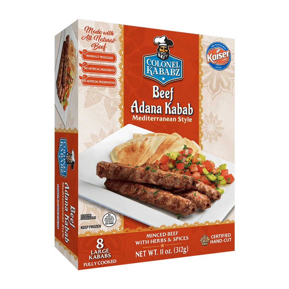 COLONEL KABABZ MEDITERRANEAN BEEF KABAB