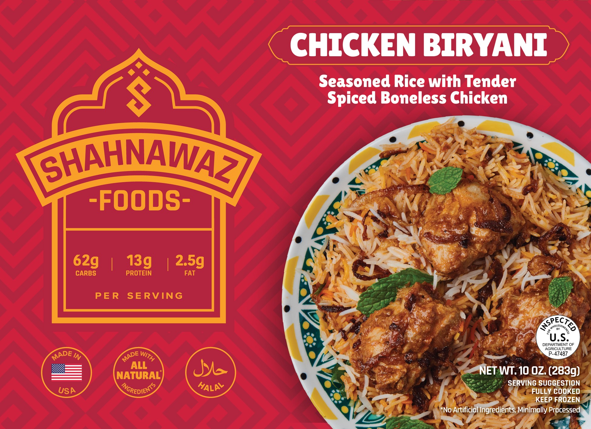 SHAHNAWAZ CKN BIRYANI 10 OZ