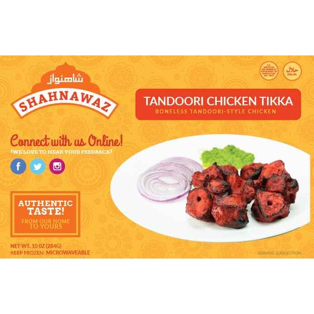 CHICKEN TIKKA BONELESS SHAHNAWAZ 284 GM