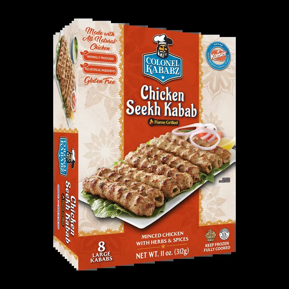 Chicken Seekh Kebab 8 PCS