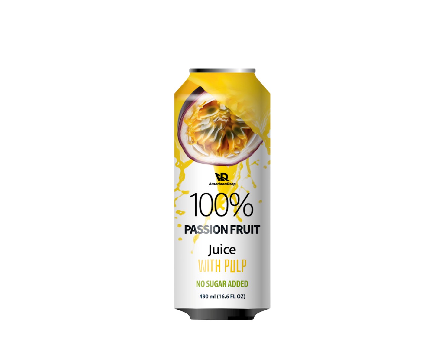 Drop 100% Passion Fruit Juice With Pulp 490 ML