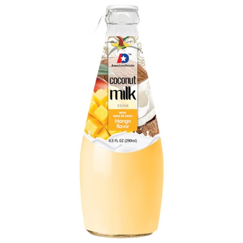 AMERICANDROP COCONUTMILK MANGO  290 ML