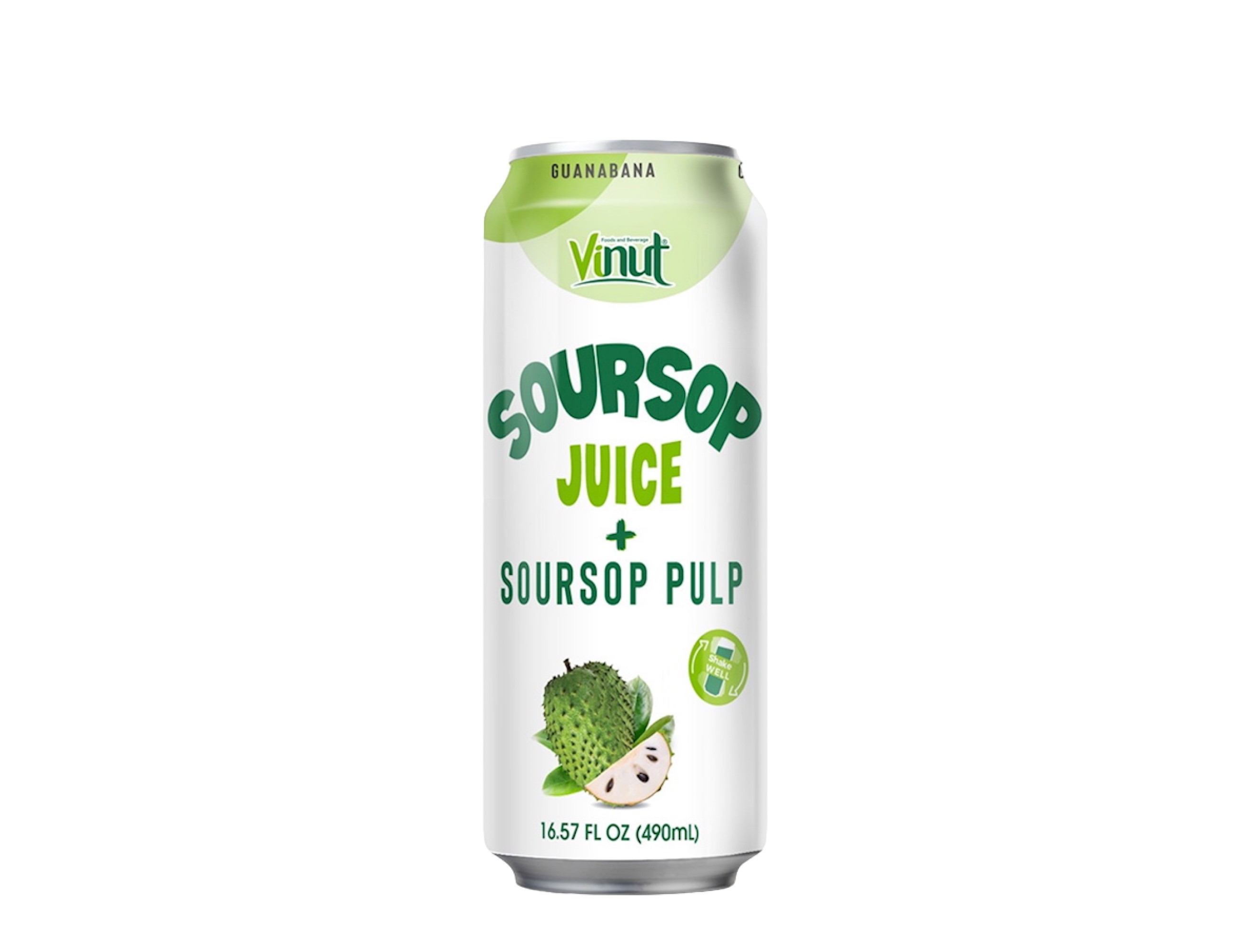 Vinut 100% Fruit Juice With Pulp, Soursop