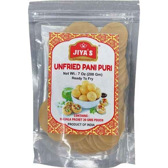 UNFRIED PANIPURI JIYA'S 200 GM