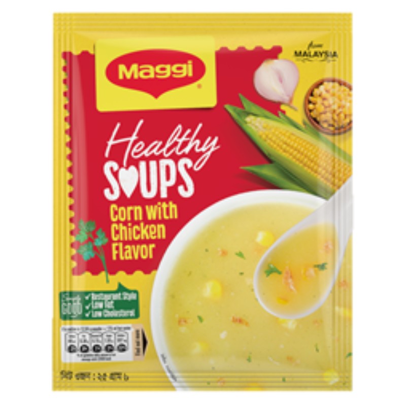 Maggi Corn With Chicken Flour Soups 25 GM