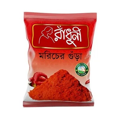 RADHUNI CHILLI PWD 500 GM
