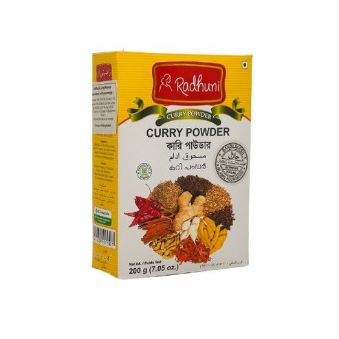 RADHUNI CURRY POWDER 200 GM