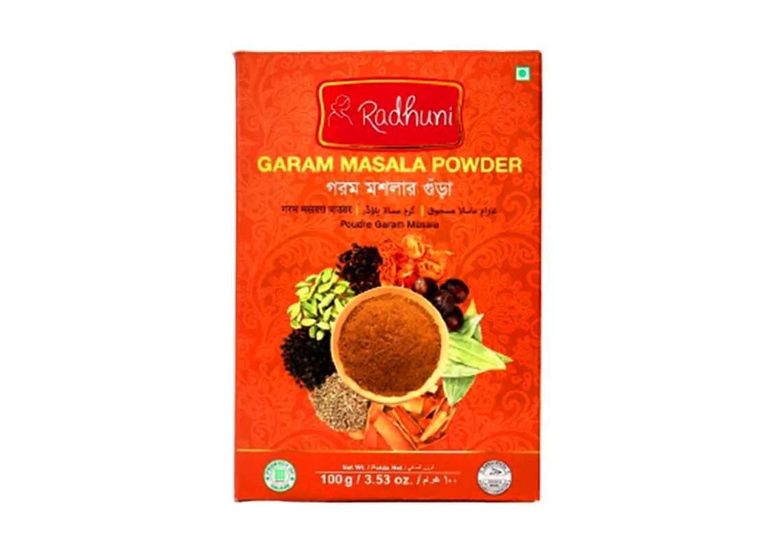 RADHUNI GARAM MASALA POWDER 100 GM