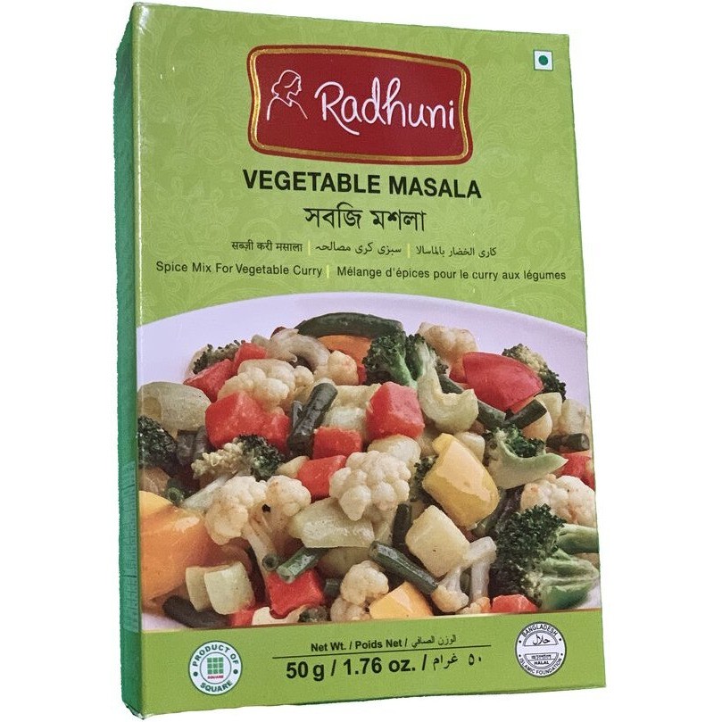 RADHUNI VEG MASALA 50 Gm