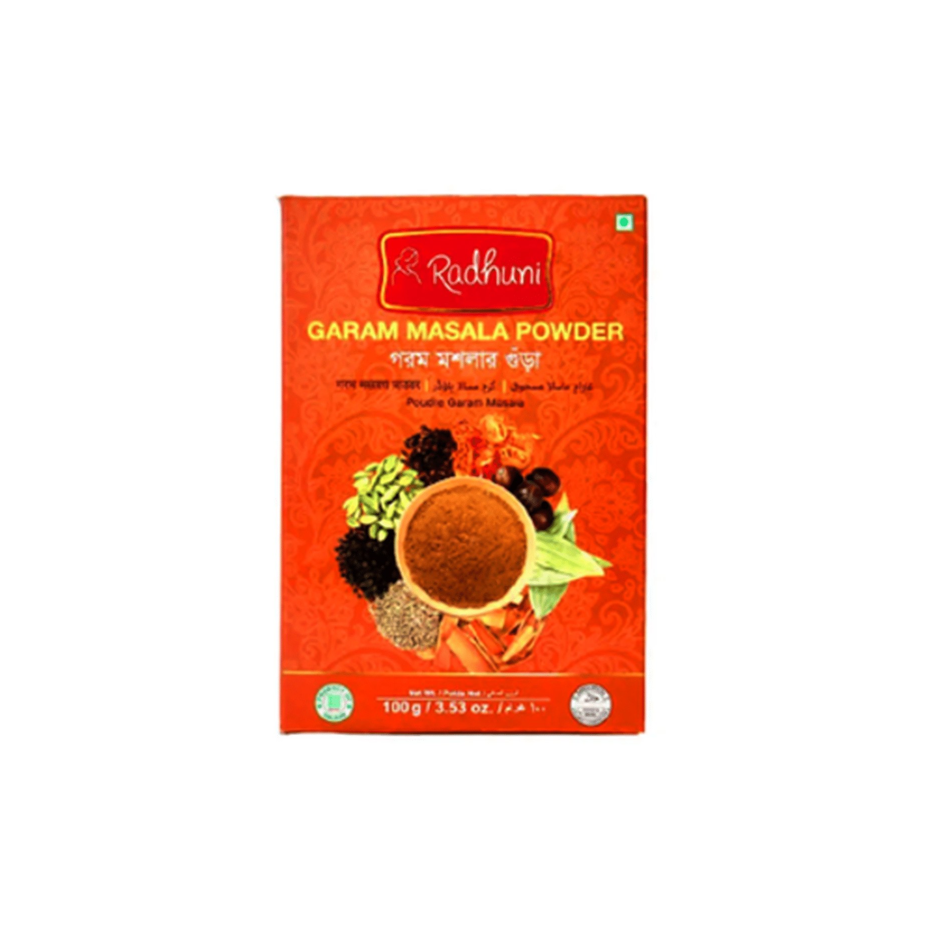 RADHUNI GARAM MASALA WL 100 Gm