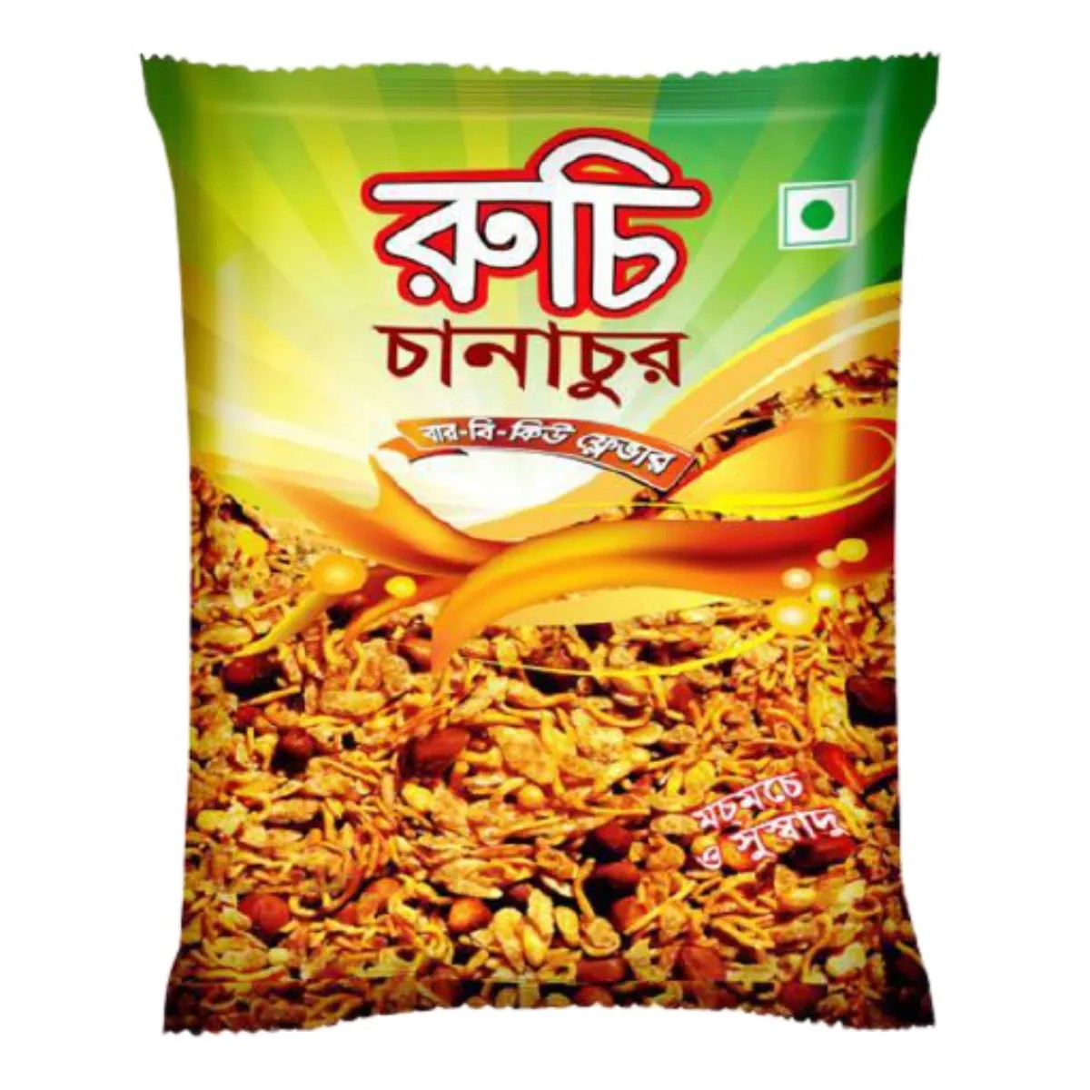 RUCHI CHANACHUR BBQ FLAVOR 350 GM