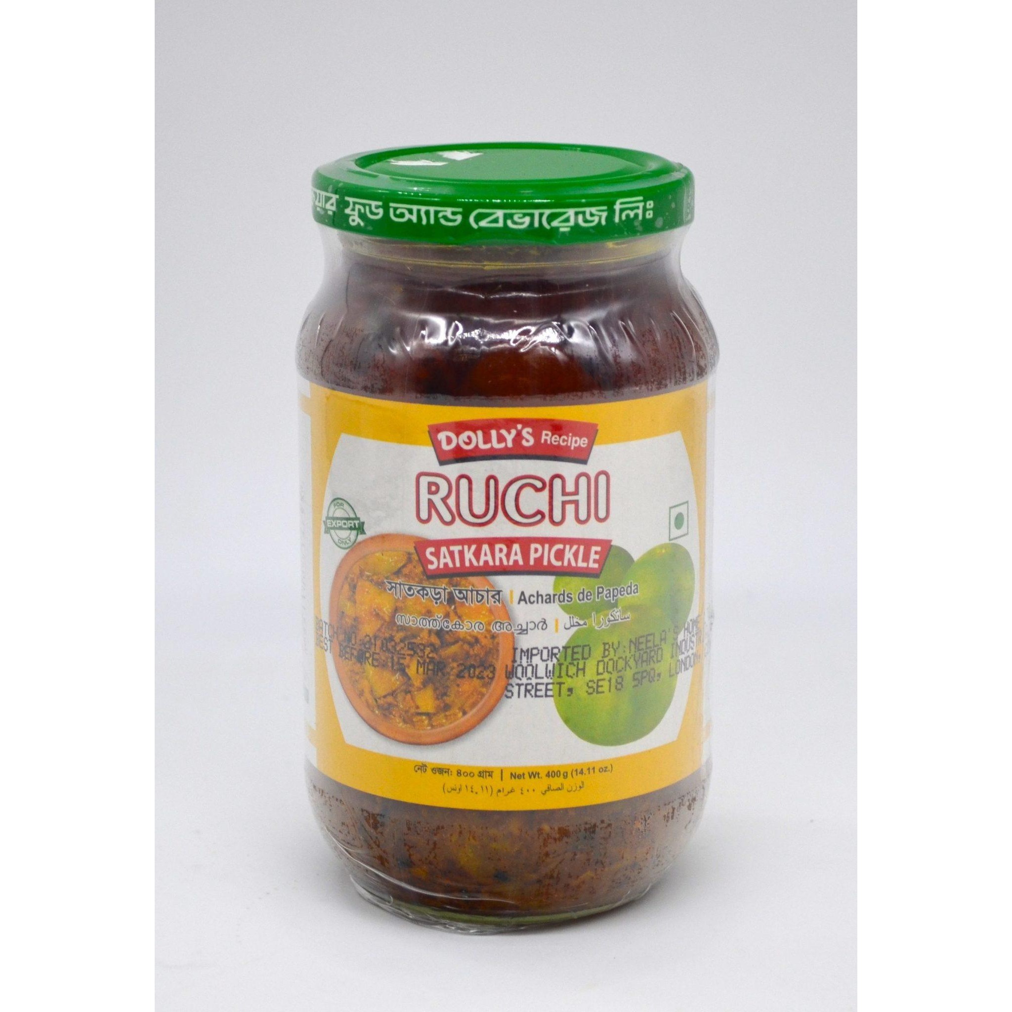 RUCHI SATKARA PICKLE 400 GM