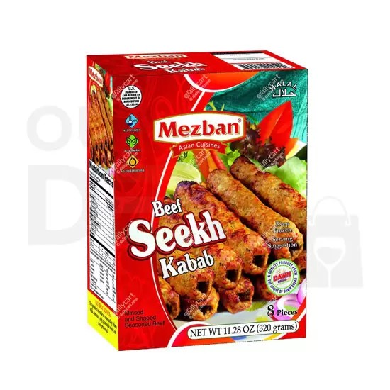 MZB BEEF SEEKH KABAB  320 GM