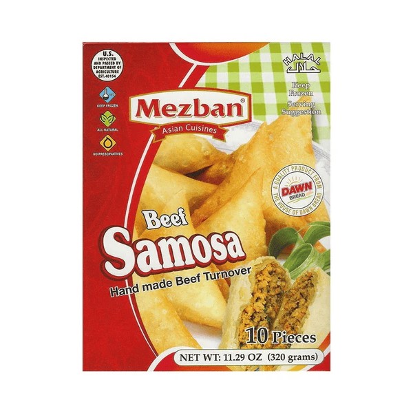 MEZBAN BEEF SAMOSA 320 GM