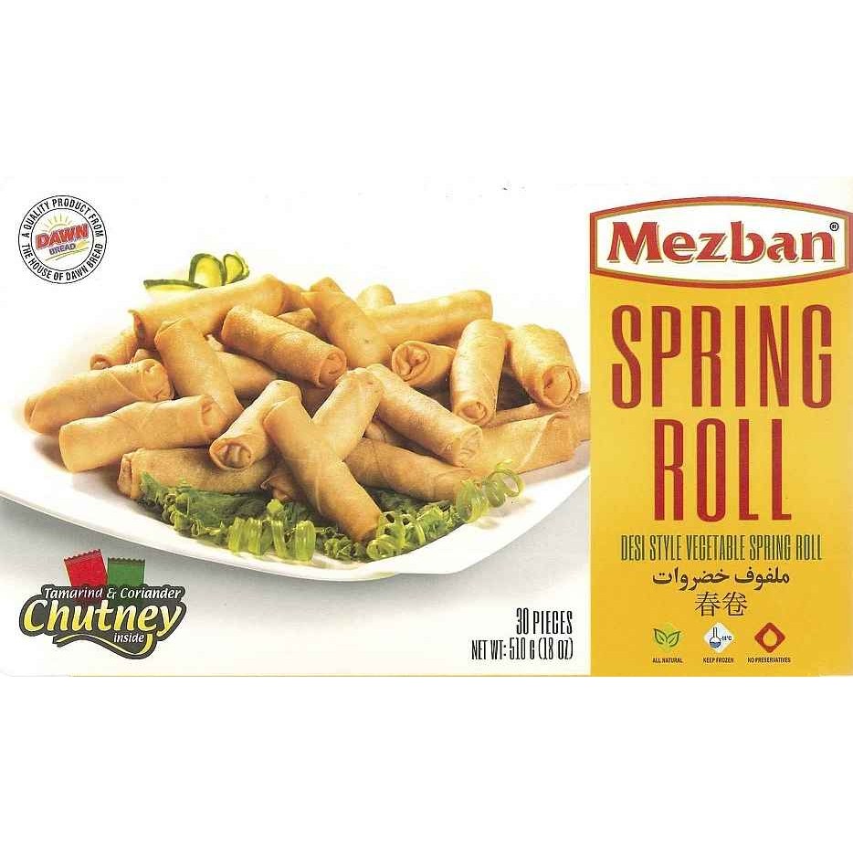 MEZBAN VEG SPRING ROLL 30 PC 590 GM