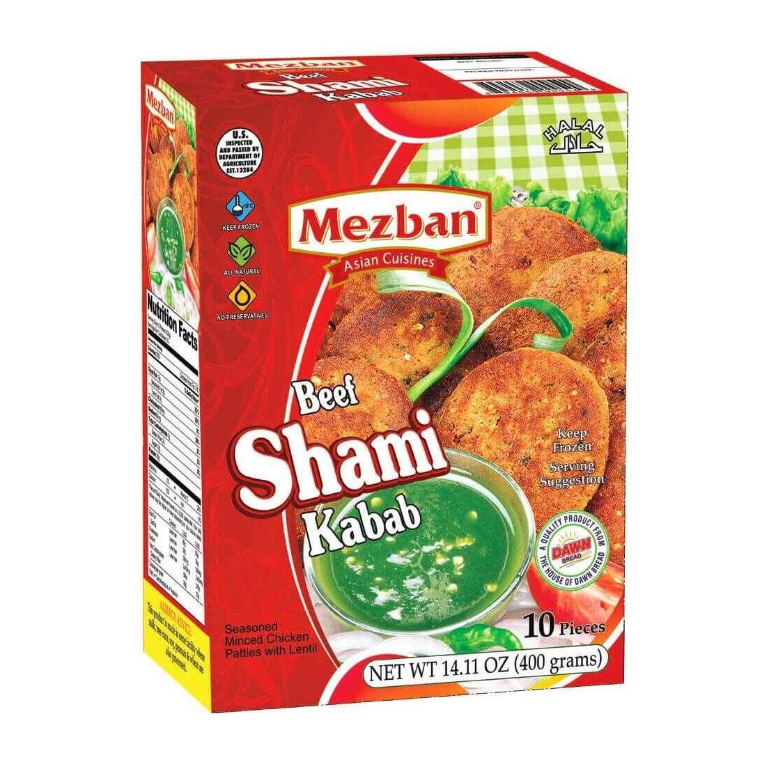 MEZBAN BEEF SHAMI KABAB 380 GM