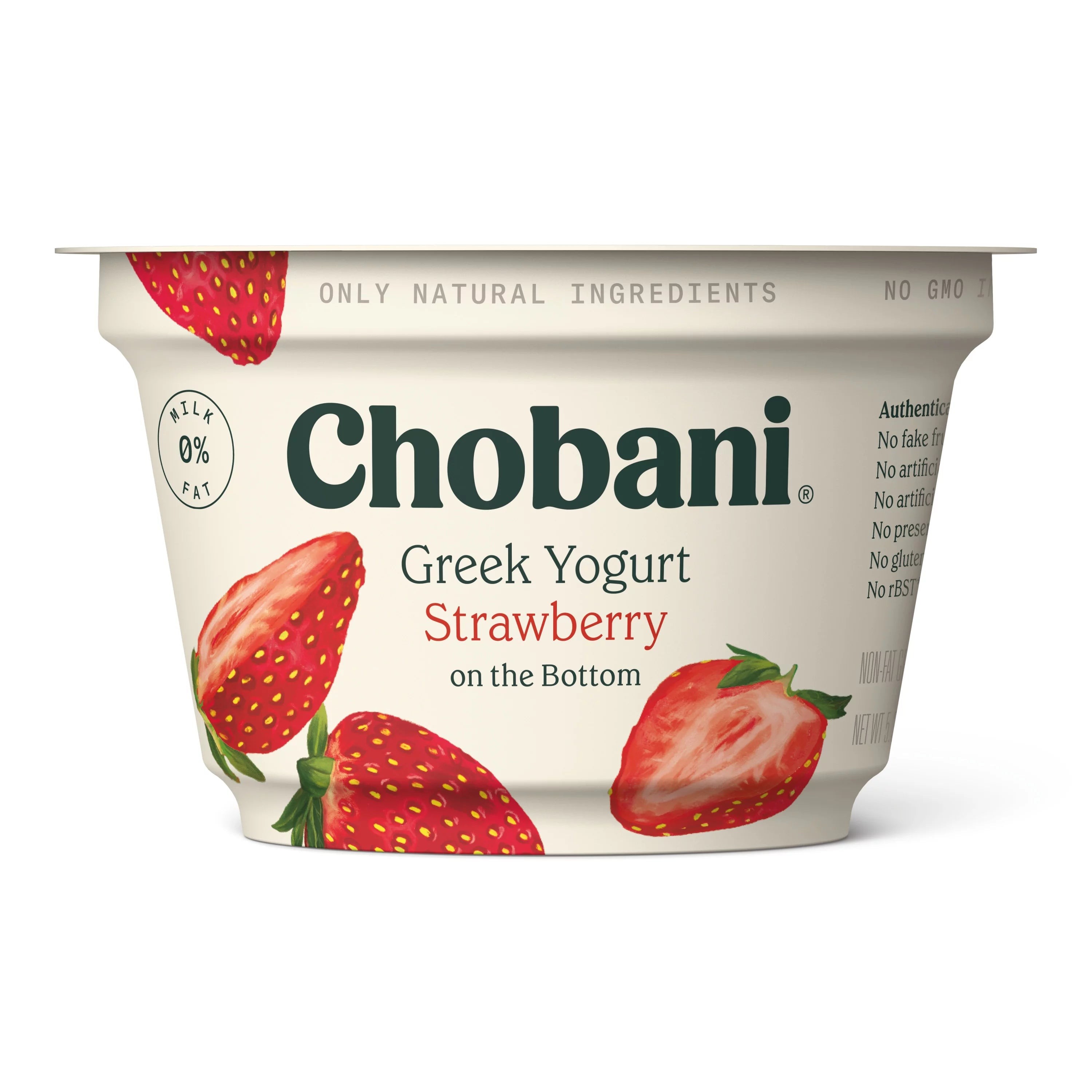 CHOBANI GREEK YOGURT STRAWBERRY 5.3 OZ