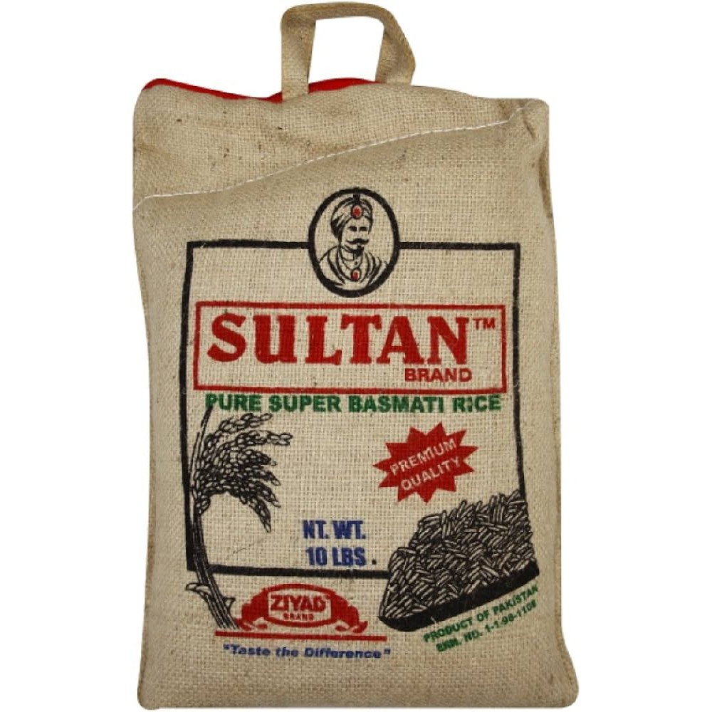 SULTANA BASAMATI RICE 10 LBS