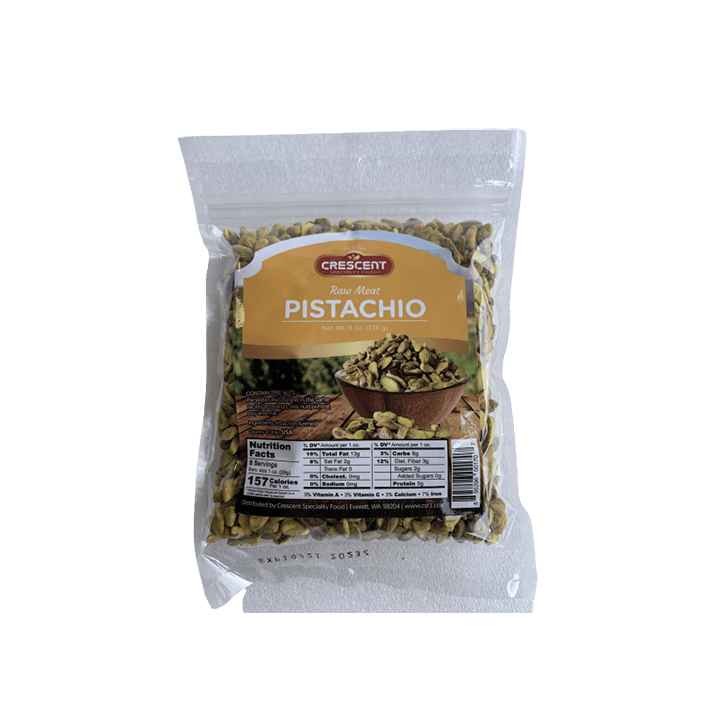 Crescent Pistachio Raw 8 OZ