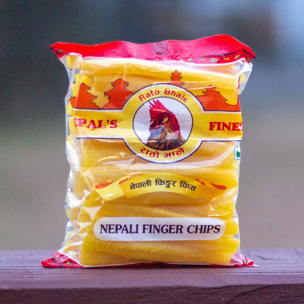 RB FINGER CHIPS BIG  400 GM
