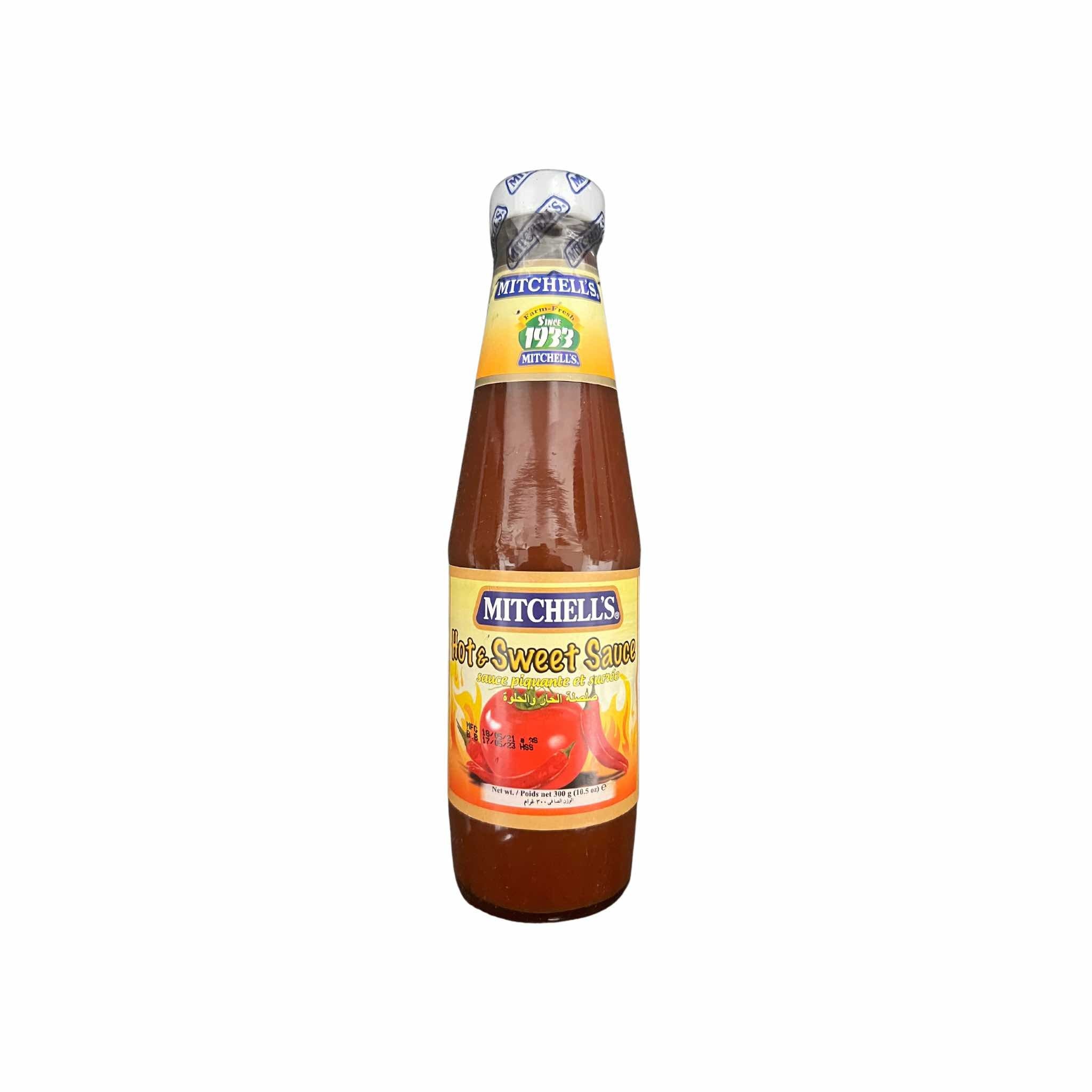 MITCHELL'S HOT AND SWEET SAUCE 300 GM
