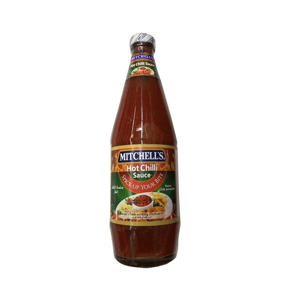 MITCHELLS HOT CHILLI SAUCE 825 GM