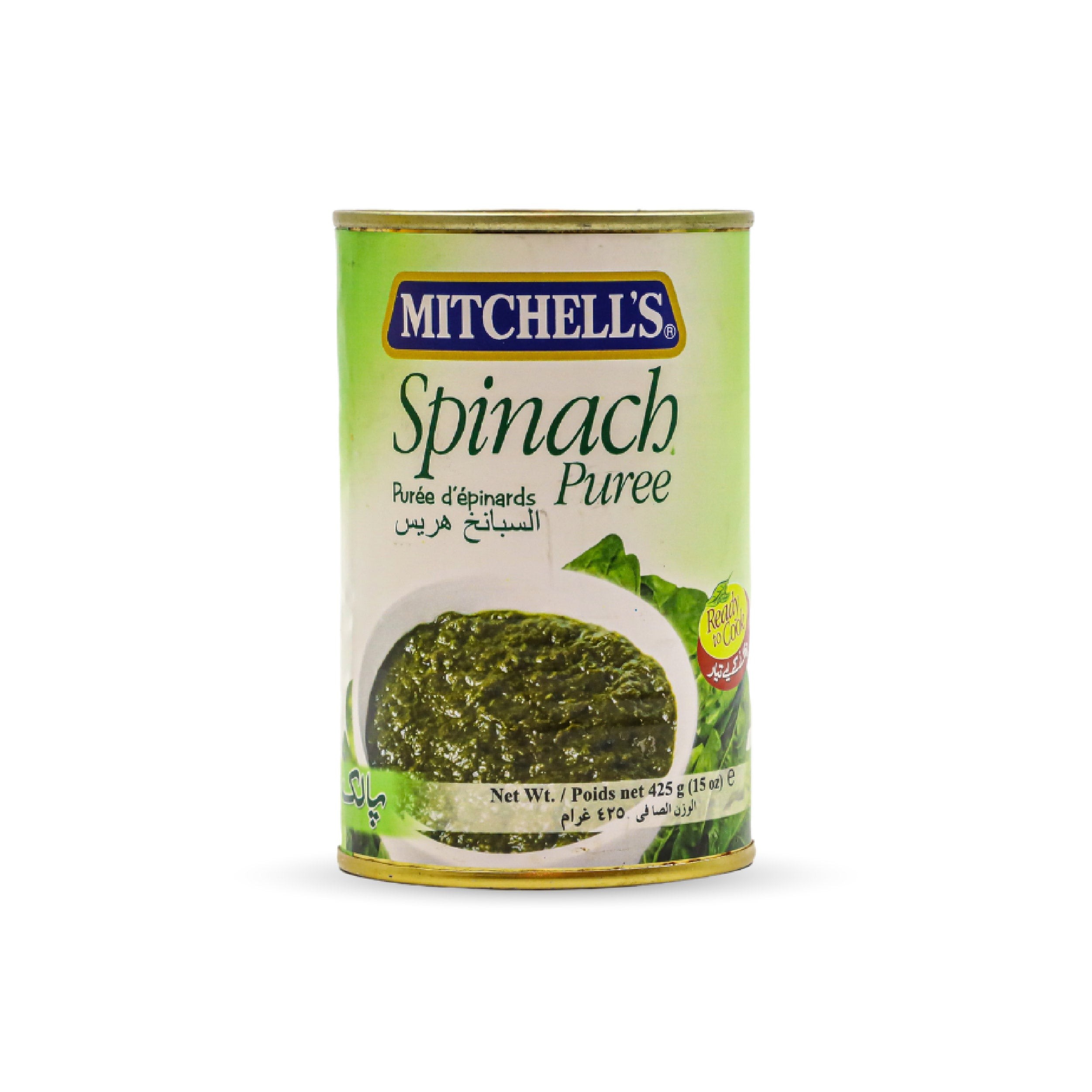Mitchells Spinach Puree 425 GM