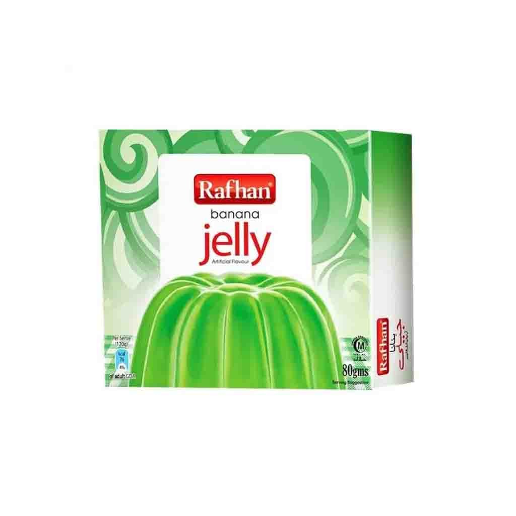 RAFHAN JELLY BANANA 80 GM