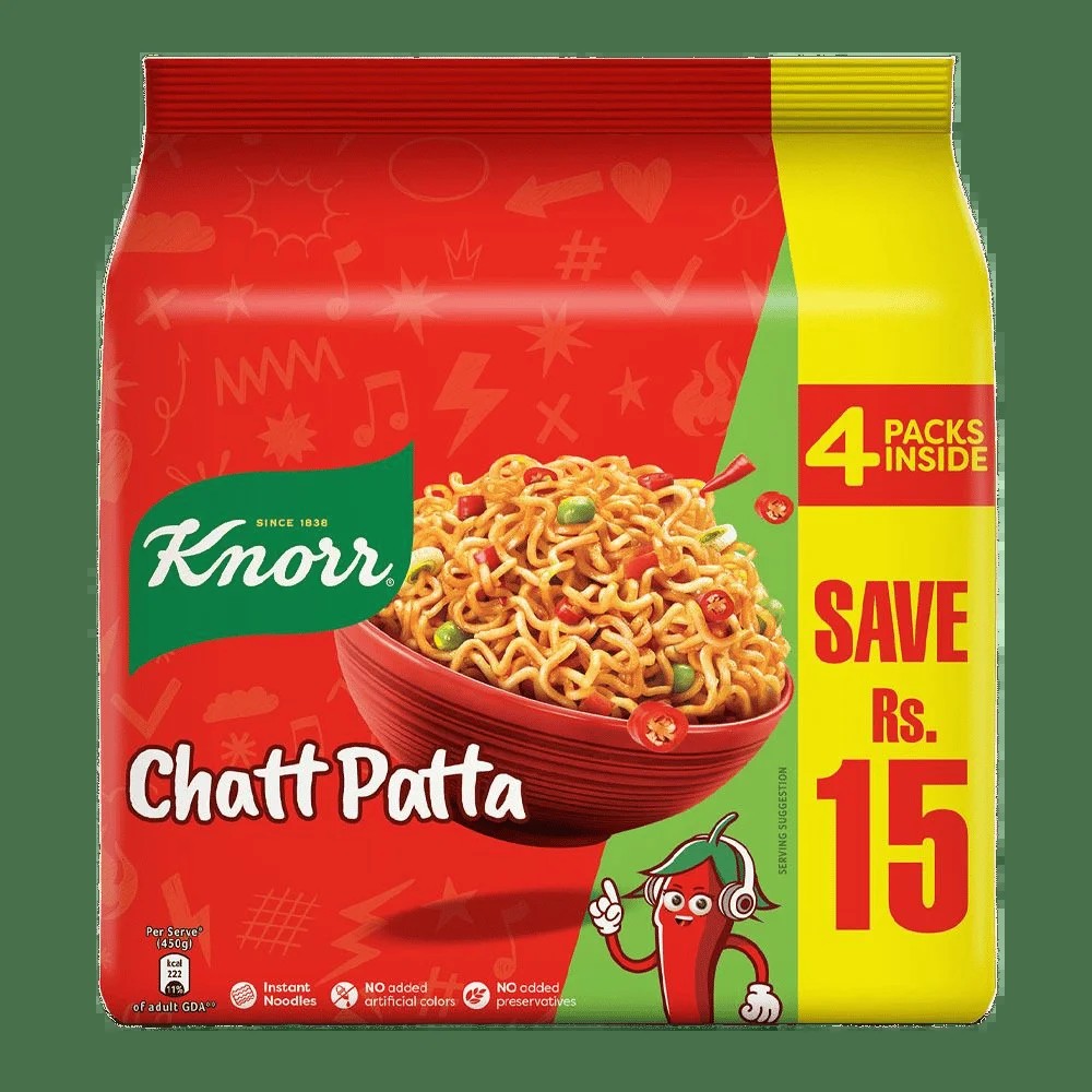 KNORR CHATT PATTA 4 PACK