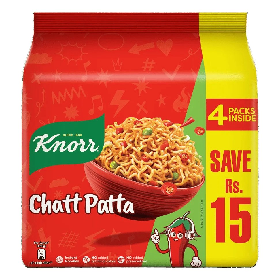 KNORR CHATT PATTA NOODLES FP 264 GM