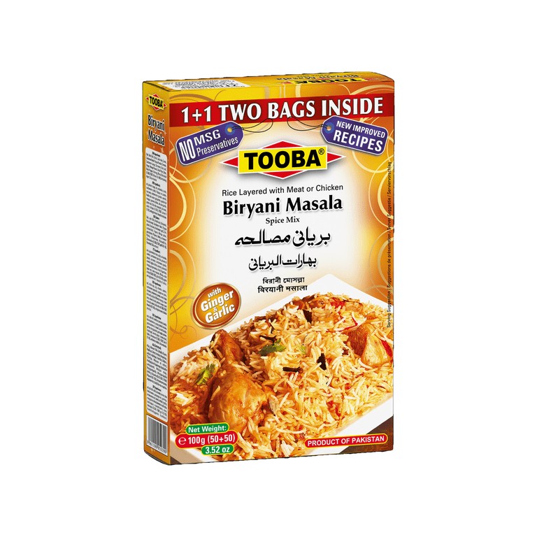 TOOBA BB BIRYANI MASALA 100 GM
