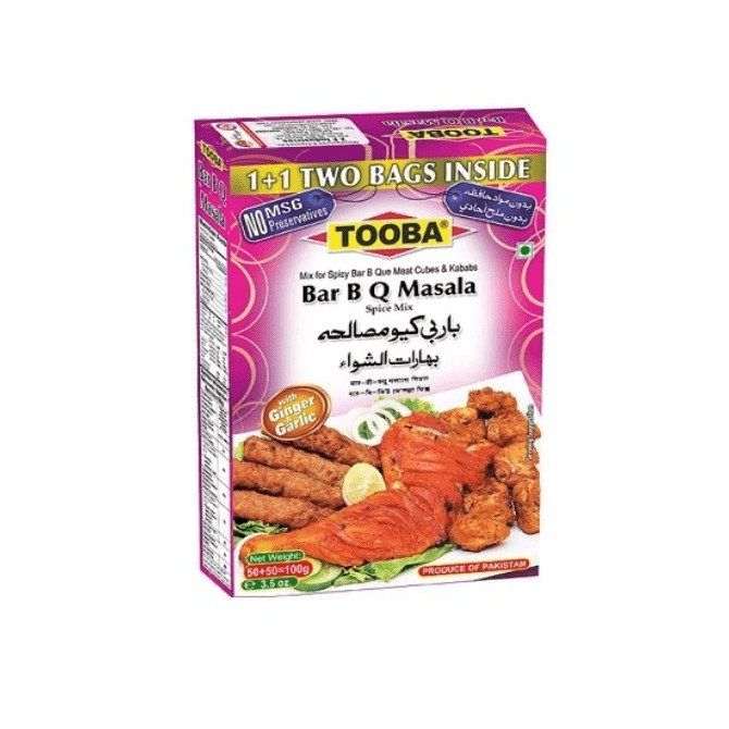 TOOBA BAR B Q MASALA 100 GM