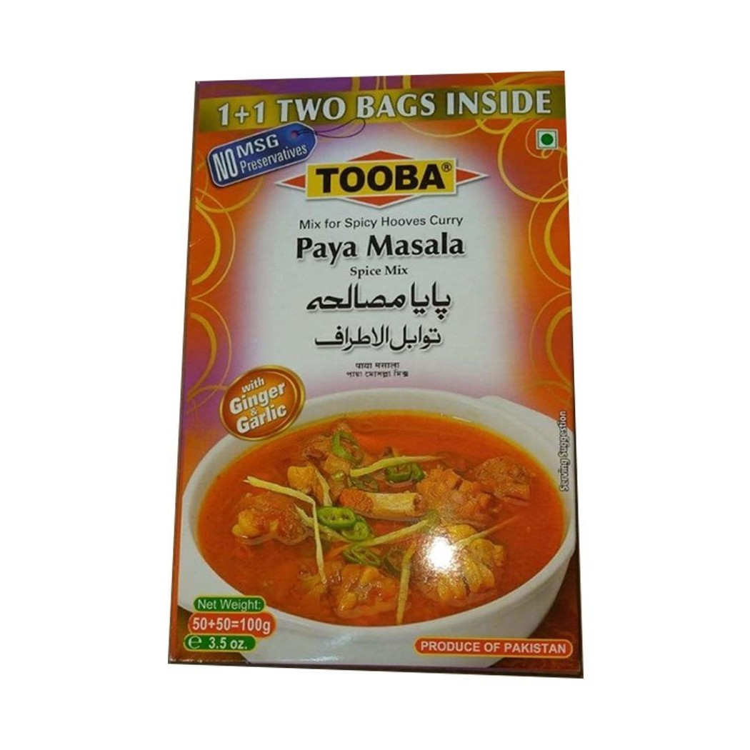 TOOBA PAYA MASALA 100 GM
