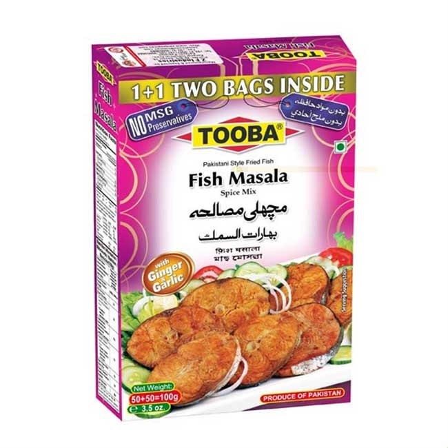 TOOBA LAHORI FISH MASALA 100 GM
