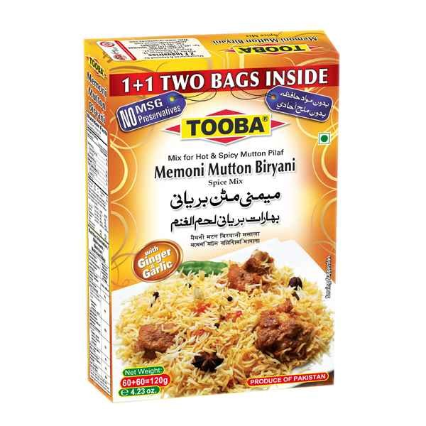 TOOBA MEMONI MUTTON BIRYANI 120 GM