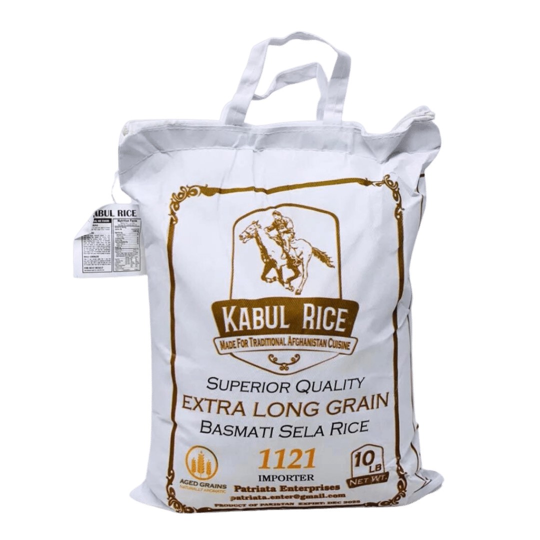 King Kabuli EX Long Sella Basmati Rice 10 LBS