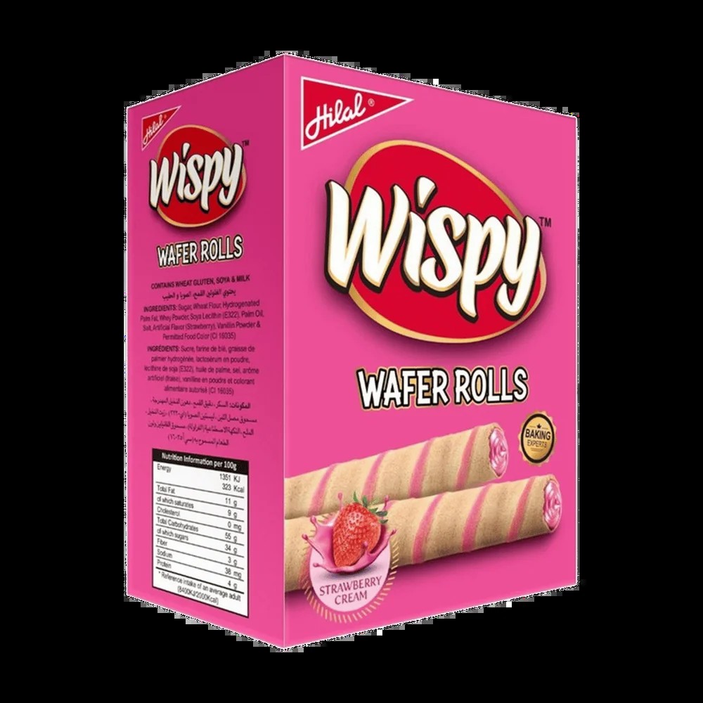 Wispy Strawberry Wafer 24 GM