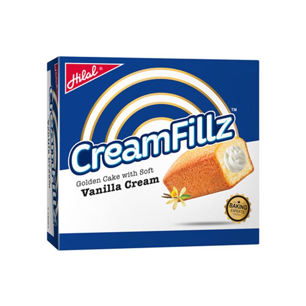 HILAL CREAMFILLZ VANILLA 10 PCS
